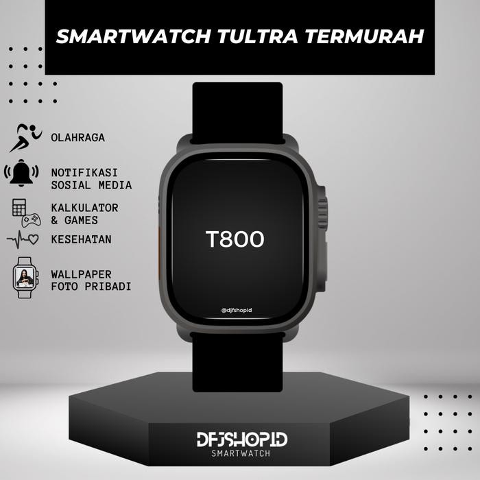 SK6C Jam Tangan Smartwatch 8 Full Screen Bluetooth (Bisa Cod)