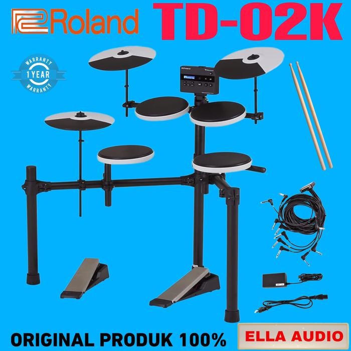 Drum Roland TD02K Elektrik Drum Set Roland Td-02K