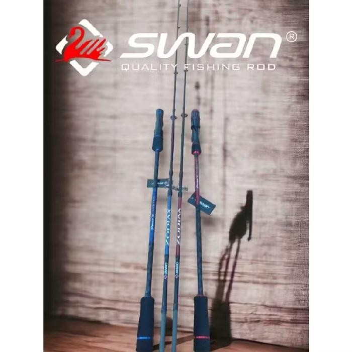 Joran Pancing Laut Swan Zodiax 180 cm Pe 1-3/2-4/ Full Carbon Solid
