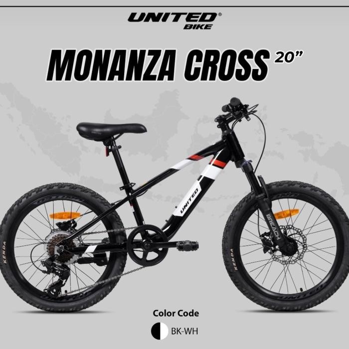 Sepeda anak MTB 20 inch United Monanza 7 speed