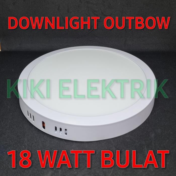 TERLARIS Lampu LED Panel Downlight 18 watt OUTBOW BULAT / Downlight LED