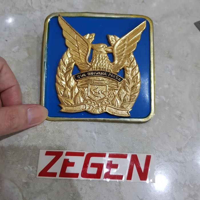 Sale Emblem Peneng Plat Nomor Ri Tni Swa Bhuwana Paksa
