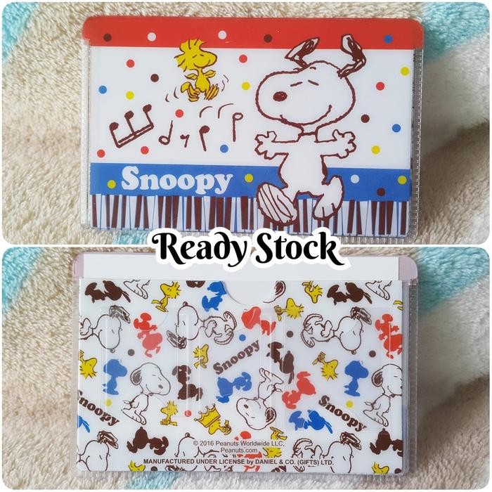 

Card Holder 1 Card + SD Slot Snoppy Peanuts Original