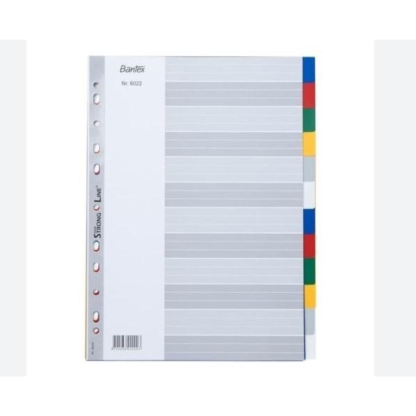 

Divider Bantex 6022 (12 warna) A4