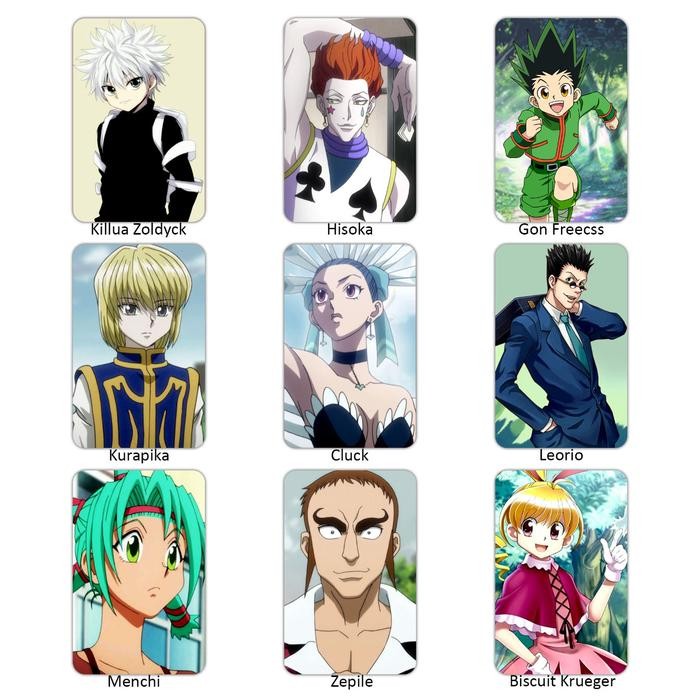 Photocard Foto Anime Jepang Hunter X Hunter Killua Zoldyck