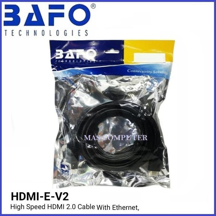 Laris Kabel Hdmi 5 Meter Bafo/Kabel Hdmi Bafo/Hdmi 5 Meter With Ethernet Termurah