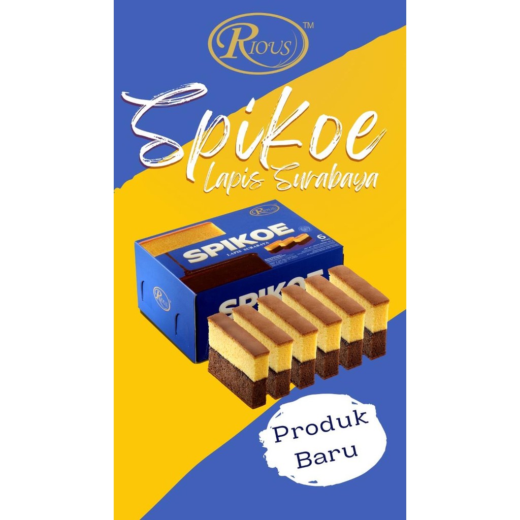 

OR6T Rious Spikoe (Lapis Surabaya) 200G