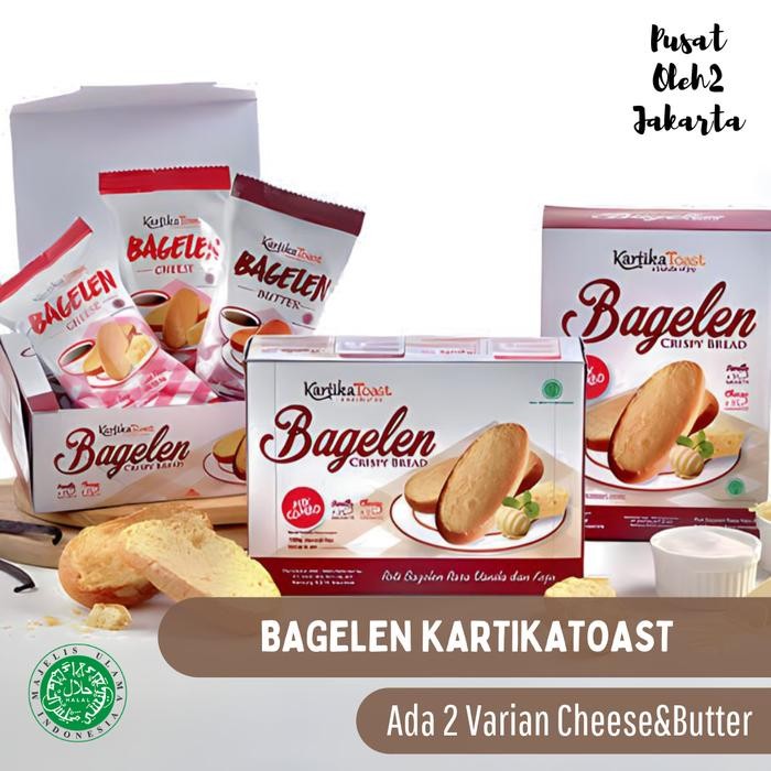 

OR6T Bagelen Kartika Toast 1 Dus 6 Sachet Rasa Butter Flavour 108G Bagelan