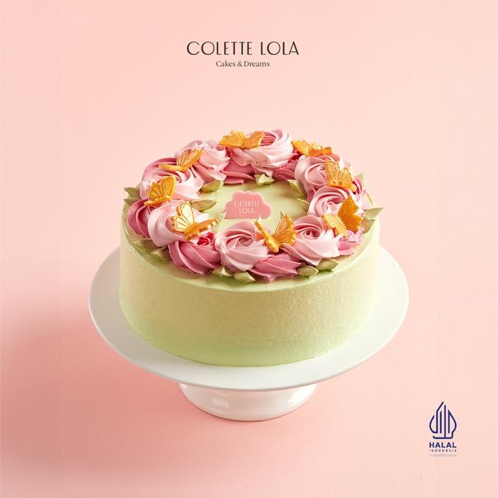 

OR6T Kue / Cake Colette'S Garden - Round 20Cm