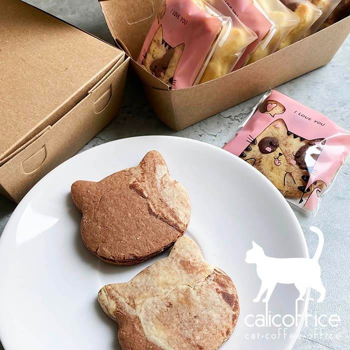 

OR6T Calicoffice Speciality Cat Shaped Butter Cookies