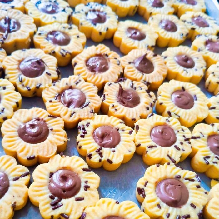 

OR6T Nutela Cookies Renyah Toples Kecil 250Gr