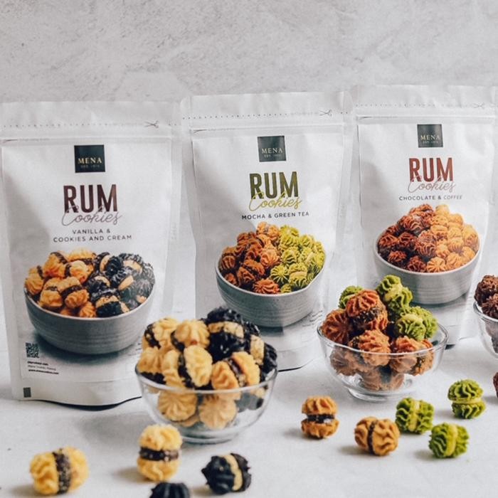 

OR6T Mena Cookies - Rum Series - Mix Vanilla & Cookies N Cream (Pouch)