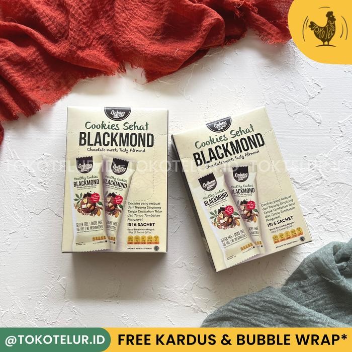 

OR6T Ladang Lima - Gluten Free Blackmond Cookies 198 Gr (6 Sachet @33 Gr)