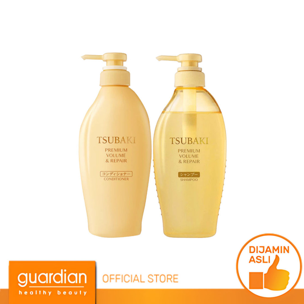 [Bundling] Tsubaki Premium Volume & Repair Shampoo 450Ml + Tsubaki Premium Volume & Repair Condition