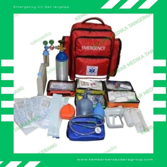 TERLARIS Emergency kit Set lengkap