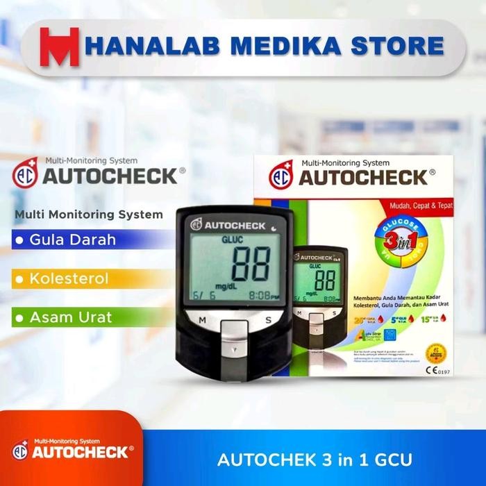 Autocheck 3in1 Monitoring System / Alat GCU Autocheck / Autocheck / GCU Autocheck / Alat GCU alat