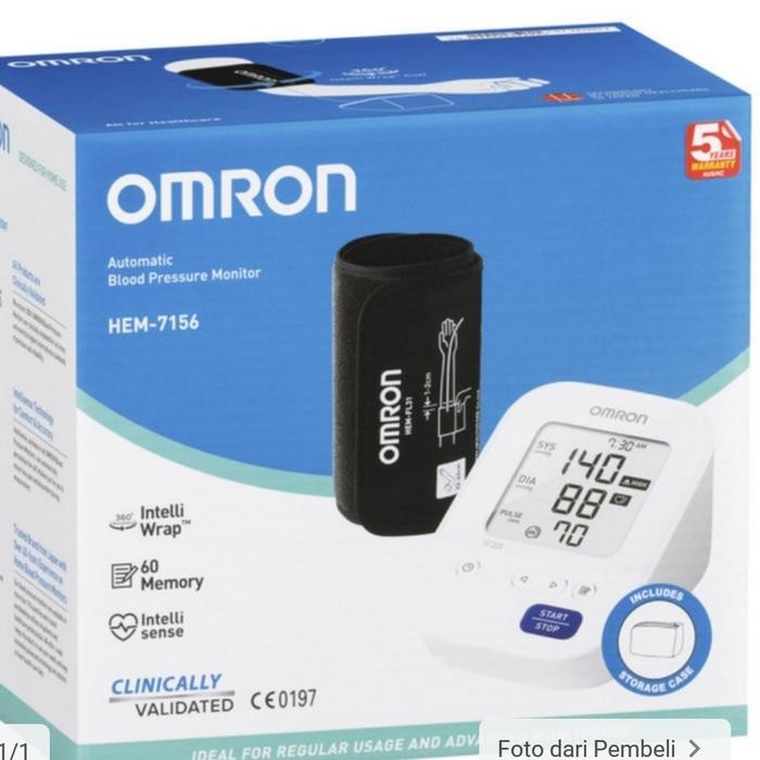 Tensimeter Omron HEM 7156