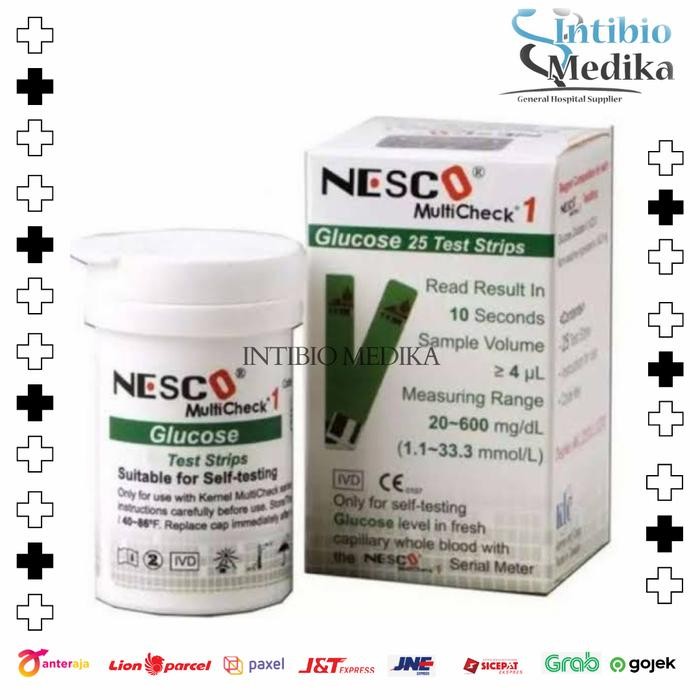Strip Nesco Glucose / Strip Nesco Gula