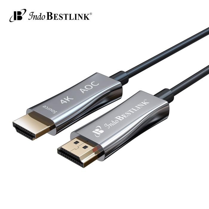 New Kabel Hdmi To Hdmi Optical 4K 25Meter / Kabel Hdmi Optic 25M 4K Termurah