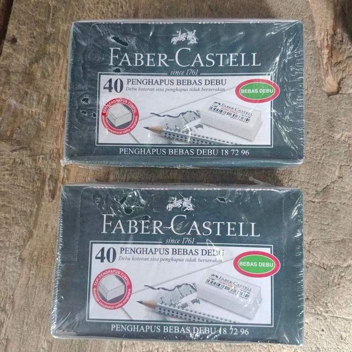 

Penghapus Faber Castle Kecil Putih#1 Pak Isi 40 Pcs