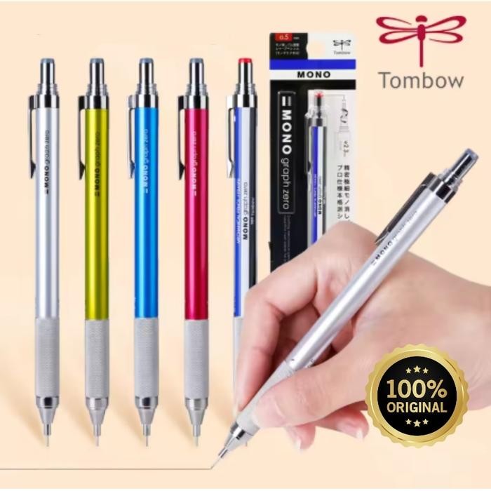 

Pensil Mekanik Tombow Mono Graph Zero 0.3 Mm / 0.5 Mm Jepang Asli - Mechanical Pencil Original Japan
