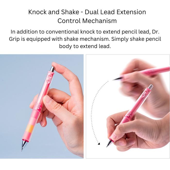 

Pilot Dr. Grip Play Border Mechanical Pencil 0.5Mm Pensil Hdgcl-50R