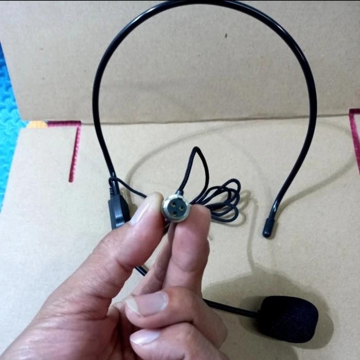 Mic Headset Bando Mini Xlr 3 Pin