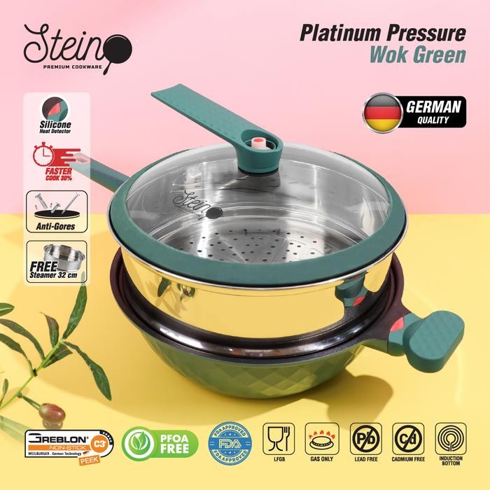 GOTG Stein Wok Platinum Pressure Cooker