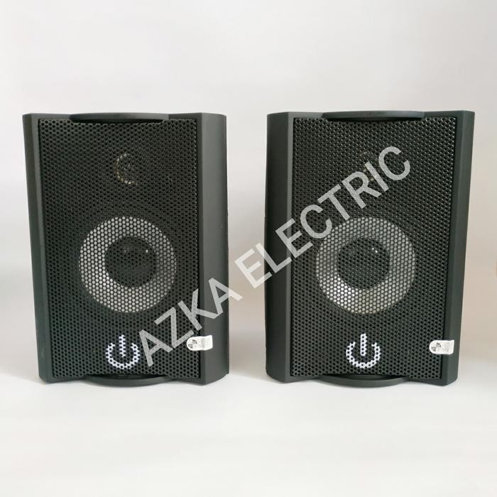Speaker Pasif 4 Inch 2 Way Monitor Crimson