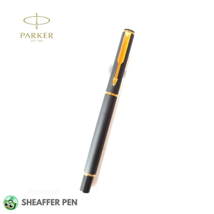 

PARKER PEN 88 VINTAGE MATTE BLACK WITH GOLD TRIM BALLPOINT