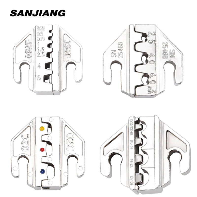 1pc SN Series Jaws For Crimping Pliers,4mm Installation Thickness,Crimp Insulated Tube/Spring Dupont