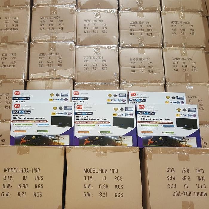 Bagus Antena Tv Digital Analog Px Hda-1100 Booster Indoor + Kabel Termurah