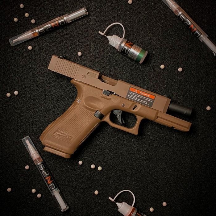 (Allthebest) Mainan Replika Edukasi Ec G17 Gen 5 - Tan