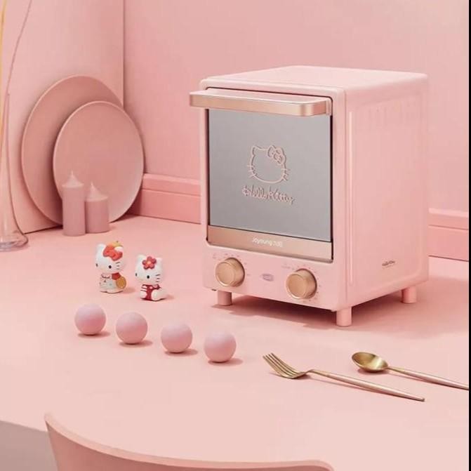 JOYOUNG Hello Kitty Mini Oven Electric Oven Elektrik Mini 12L 220V