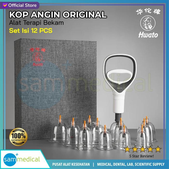 Hwato Kop Angin Original / Kop Bekam / Alat Terapi Bekam
