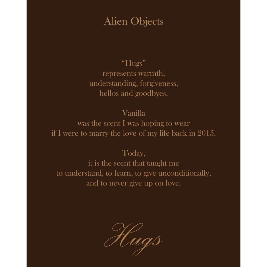 (Allthebest) Parfume Alien Objects - HUGS - 30ml Eau de Parfum