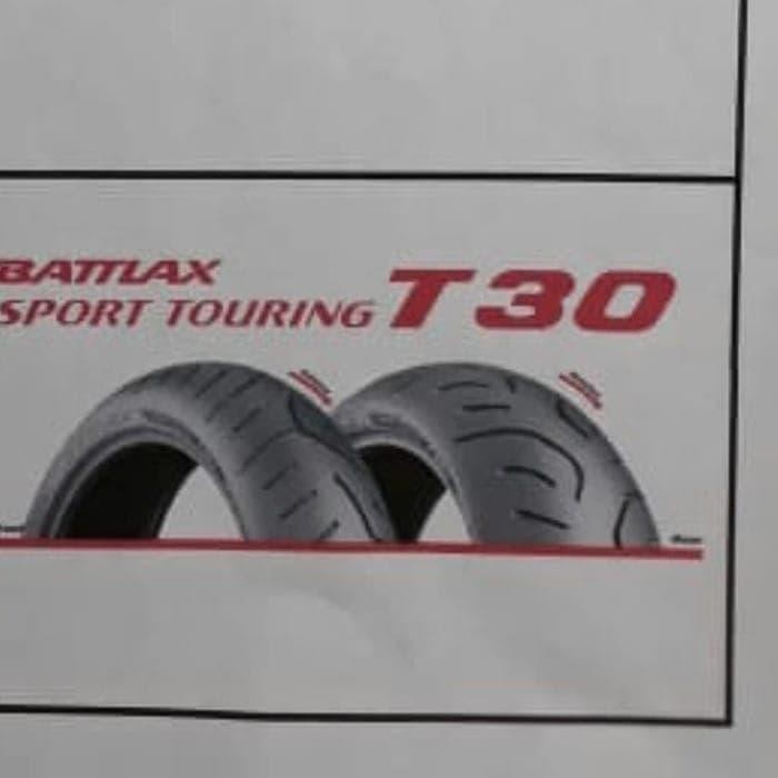 BAN LUAR BATTLAX BRIDGESTONE T-30 UK 160-60 RING 17 TUBELESS