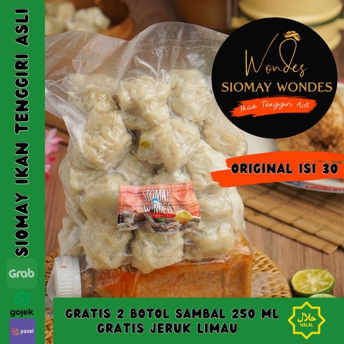 

4ZMI Siomay Wondes Discount Nov (Ikan Tenggiri Asli) Frozen.
