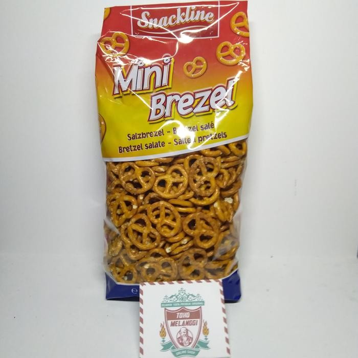 

4ZMI Snackline Mini Brezel 300 Gr - Snack Line Pretzel Bretzel Pretzels