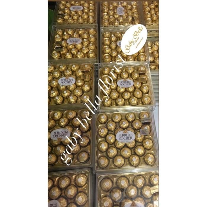 

4ZMI Coklat Ferero Rocher Coklat Bulat Coklat Import