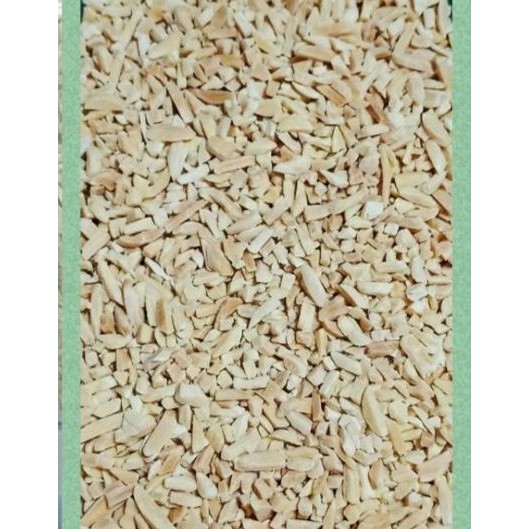 

4ZMI Kacang Almond Serpih Potongan Almond Asli Topping Cake Raw Silvered