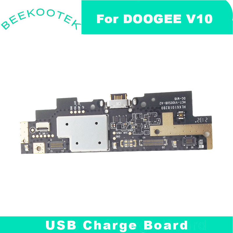 New Original DOOGEE V10 USB Board Base Charging Dock Plug Port Board Repair Accessories For Doogee V