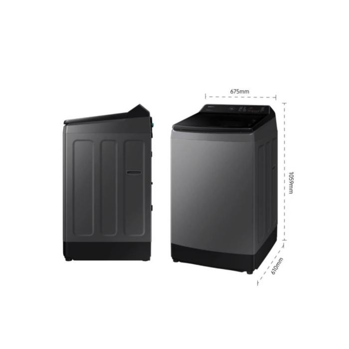 Mesin Cuci 1 Tabung Samsung WA12CG5745BDSA 12Kg