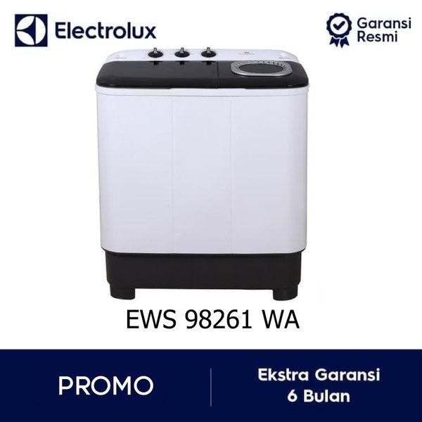MESIN CUCI ELECTROLUX EWS98261 8 - 9KG 2 TABUNG EWS 98261WA EWS98261WA