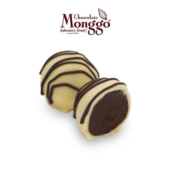 

IOI2 Mix Truffle Dark Cokelat & White Coffee 5Pcs Chocolate Monggo