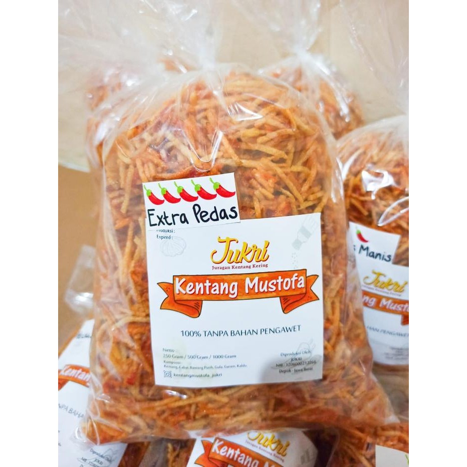 

IOI2 Kentang Mustofa / Kentang Kering Ukuran 1/2 Kg