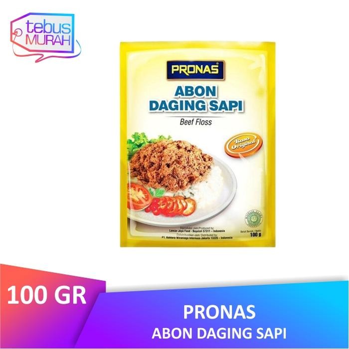 

IOI2 Pronas Abon Daging Sapi Original 100 Gr