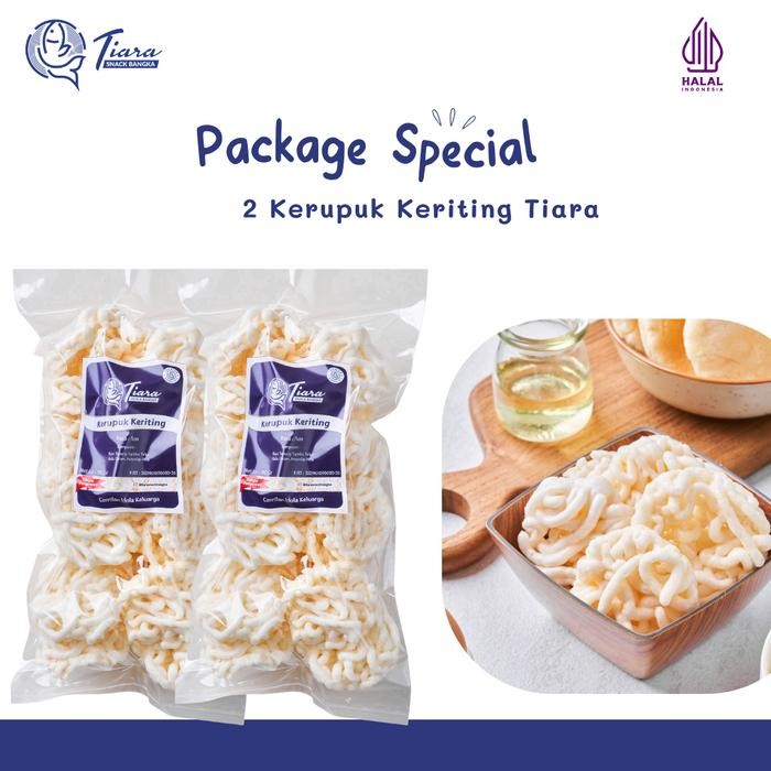 

IOI2 Kerupuk Keriting Ikan Tenggiri Asli Belinyu Bangka (Paketan) Snack Cemilan