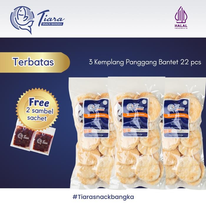 

IOI2 Kemplang Panggang Bantet Ikan Tenggiri,Krupuk Bangka -Package Favorite Snack Cemilan