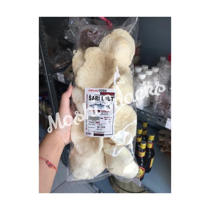 

IOI2 Kemplang Oven Ikan Sari Laut Asli Bangka / Kerupuk Bangka Ikan
